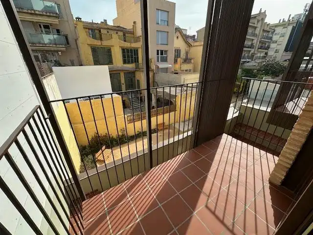 Terraza de Piso de alquiler en Badalona con Calefacción y Balcón