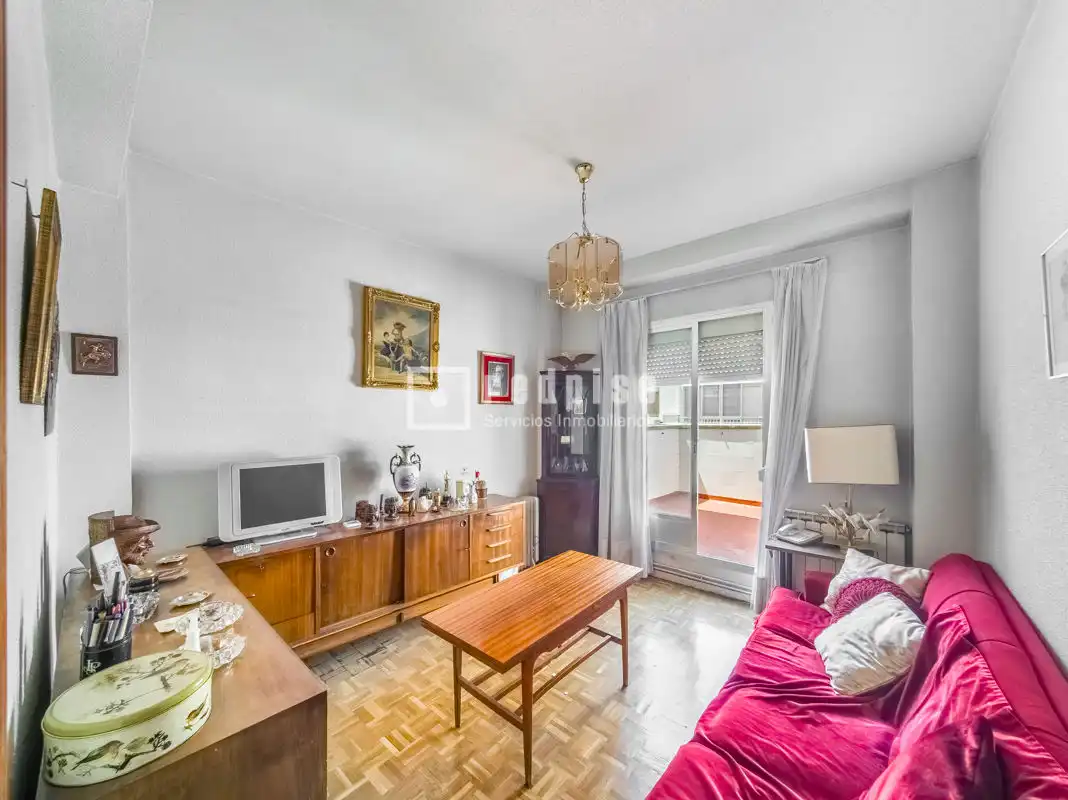 Bedroom of Flat for sale in Madrid  with Heating and Terrace
