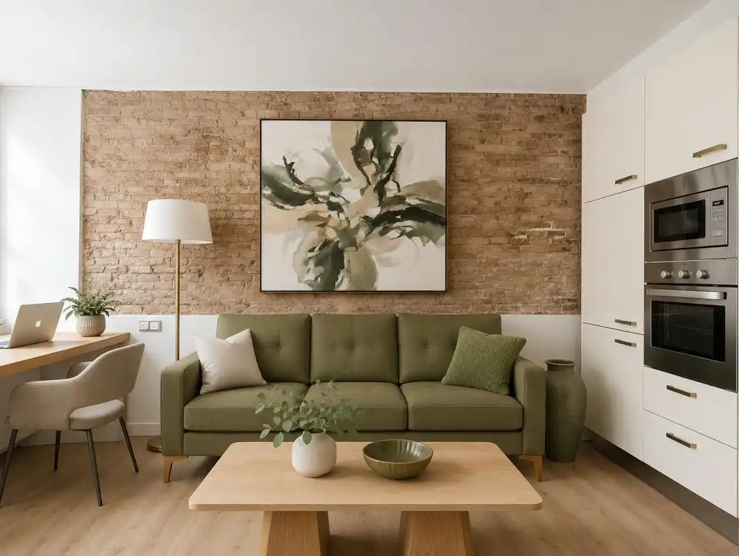 Sala d'estar de Dúplex en venda en Barcelona amb Aire condicionat, Calefacció i Terrassa