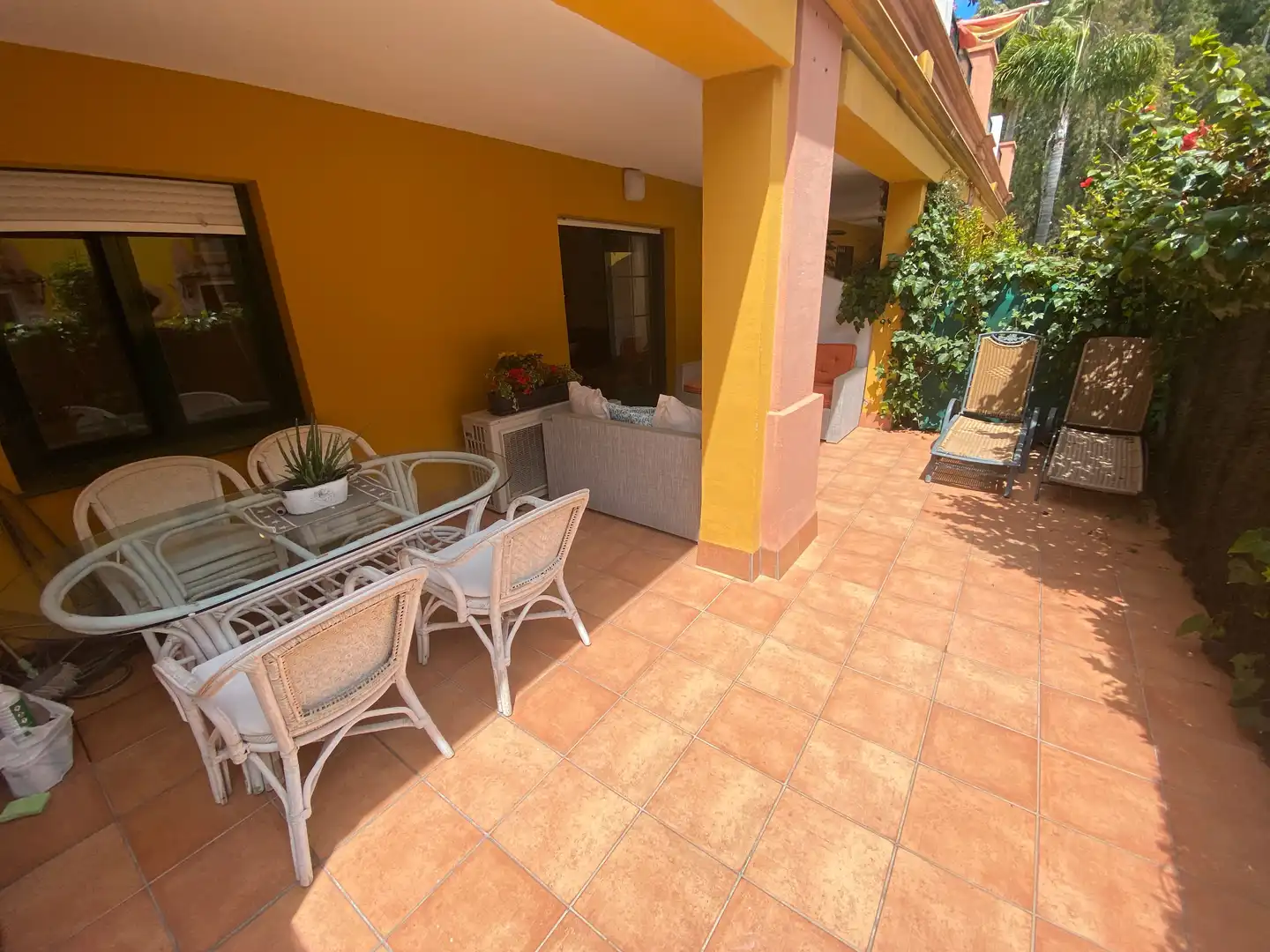 Terraza de Planta baja de alquiler en Estepona con Aire acondicionado, Calefacción y Terraza