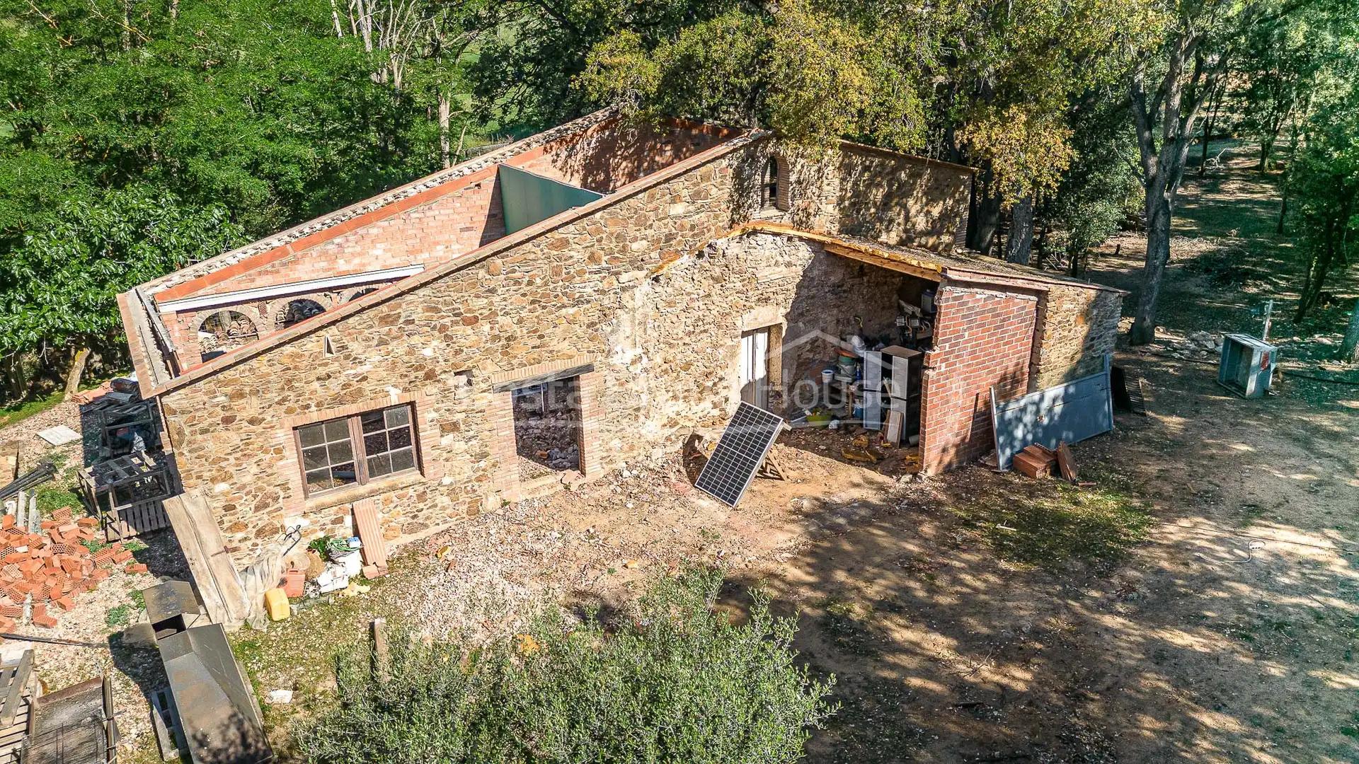 Vista exterior de Finca rústica en venta en Begur con Calefacción, Jardín privado y Terraza