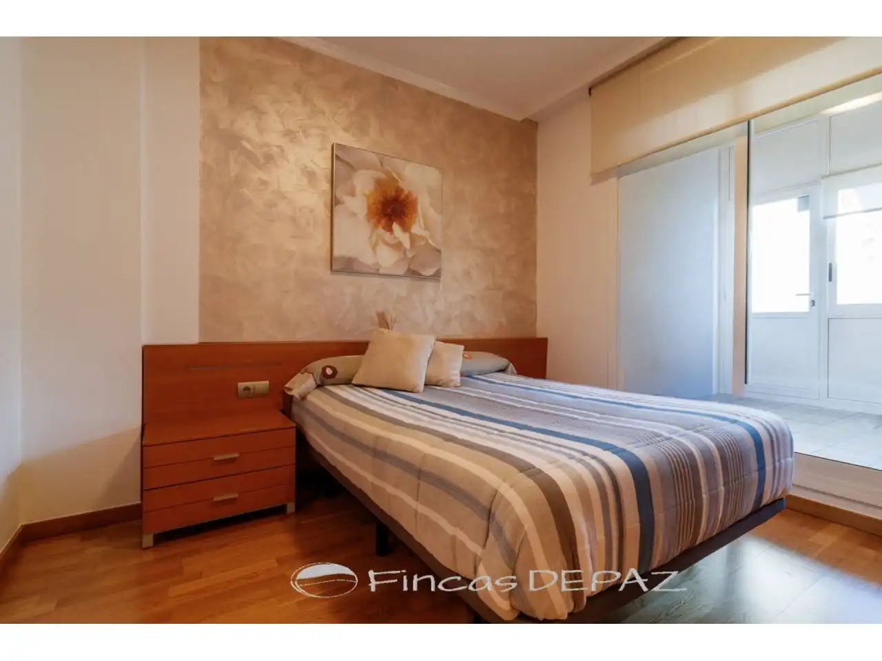 Bedroom of Flat for sale in Castelldefels  with Heating, Private garden and Parquet flooring