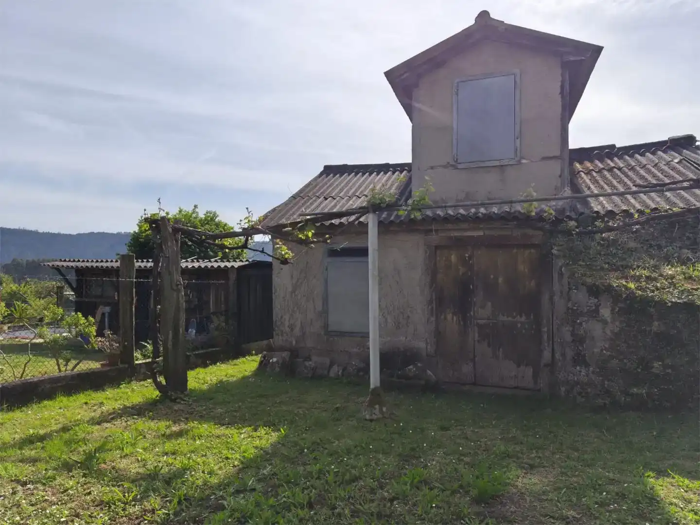 Vista exterior de Piso en venta en Miño