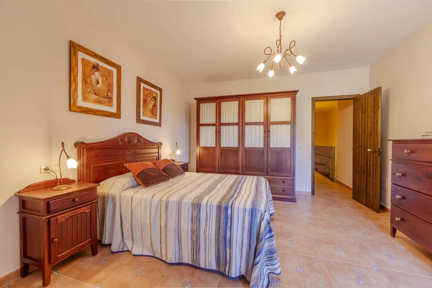 Dormitori de Dúplex en venda en Ohanes amb Aire condicionat, Terrassa i Moblat