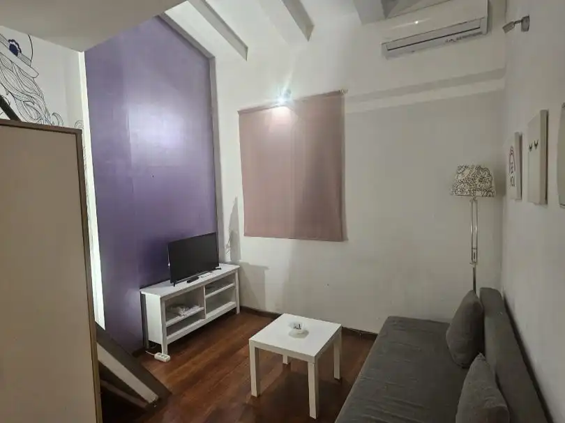 Sala de estar de Loft de alquiler en Usera