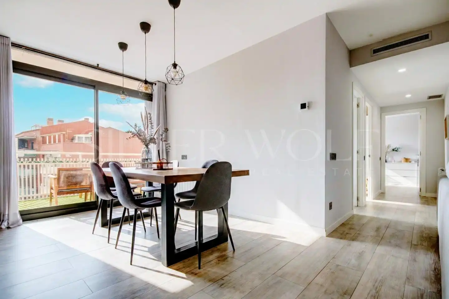 Dining room of Flat for sale in Gavà  with Air Conditioner, Heating and Parquet flooring