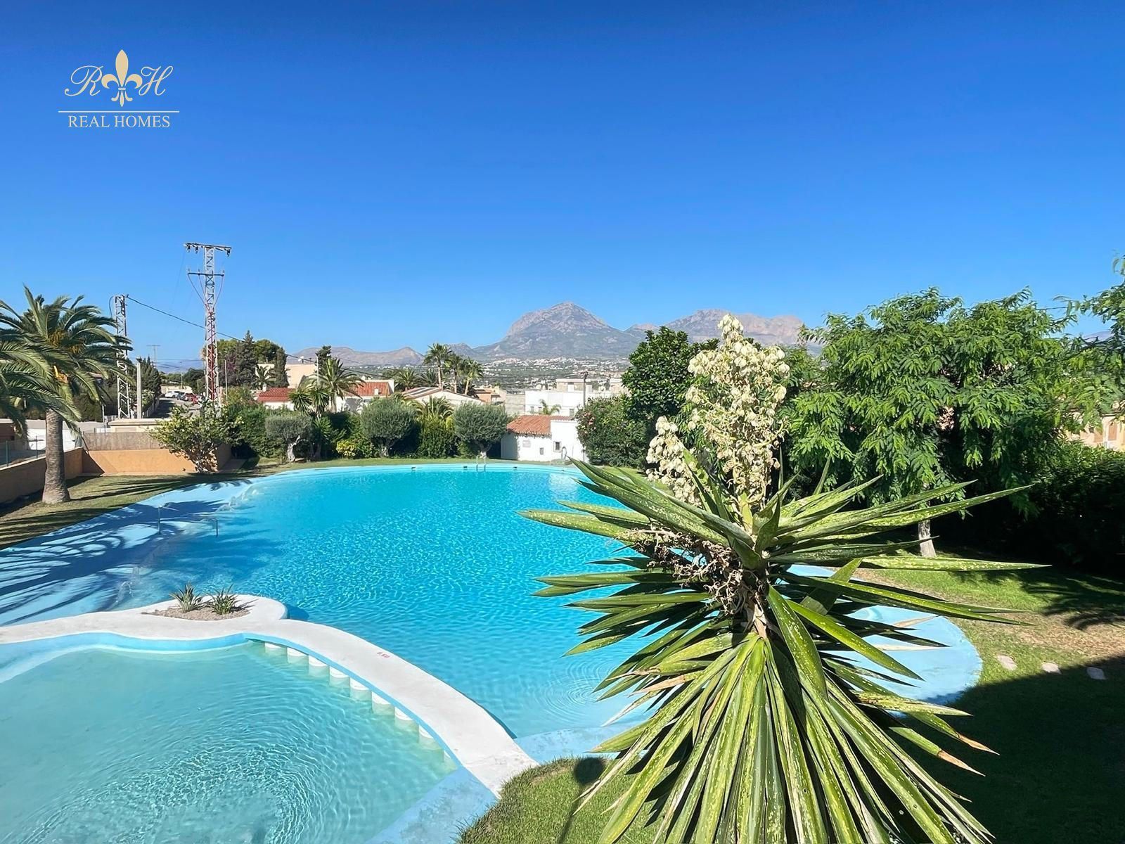 Swimming pool of Duplex to rent in L'Alfàs del Pi  with Air Conditioner, Terrace and Swimming Pool