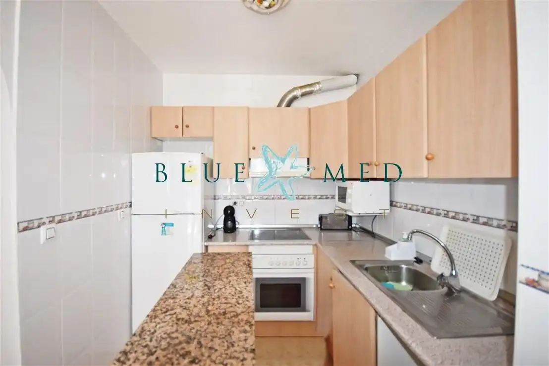 Cocina de Apartamento en venta en Cartagena con Aire acondicionado, Calefacción y Terraza