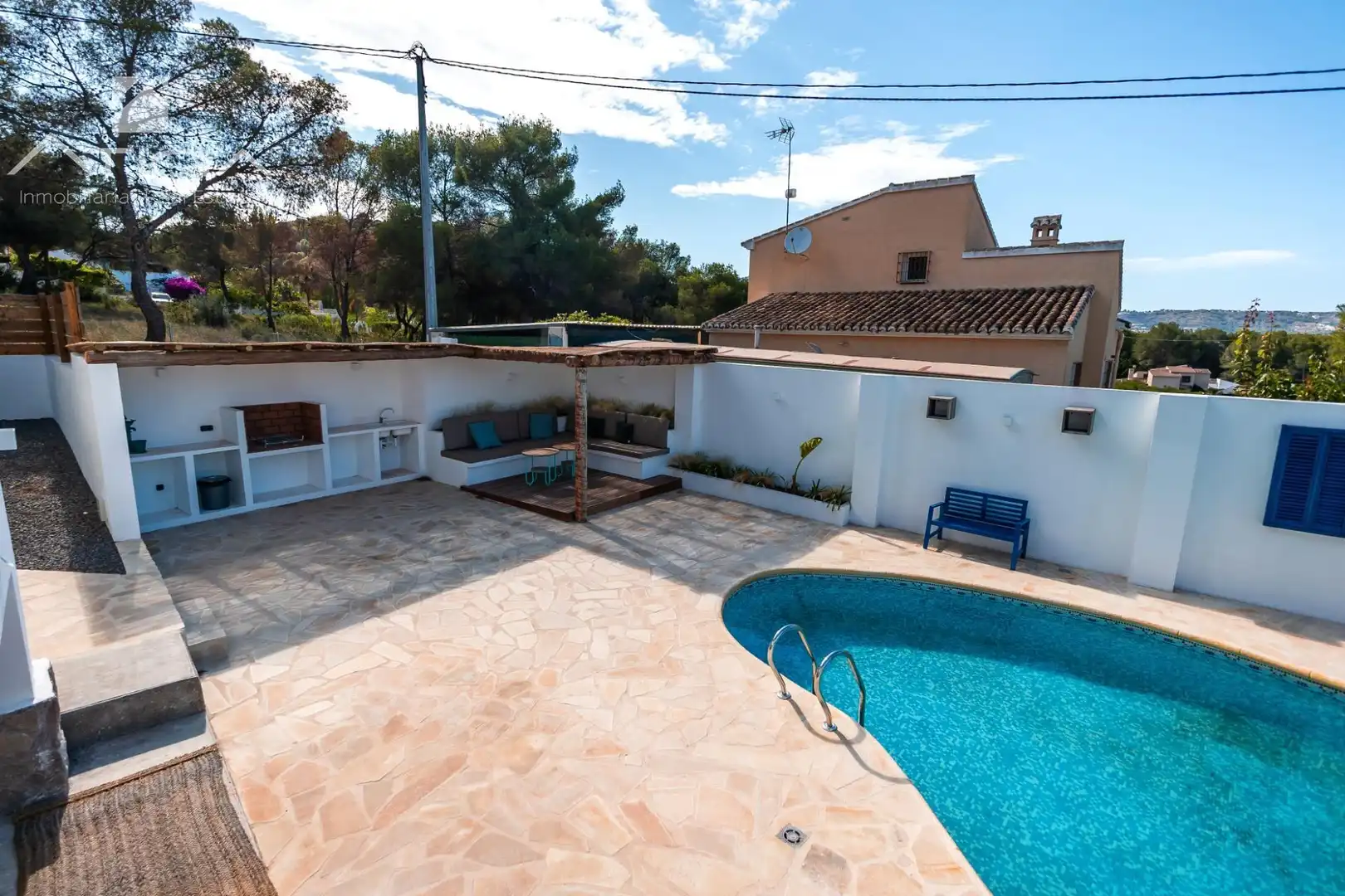 Swimming pool of Houses for sale in Jávea / Xàbia  with Air Conditioner, Private garden and Terrace