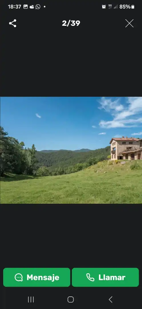 Finca rústica en venta en Ripoll