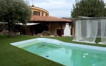 Piscina de Casa o xalet en venda en Lliçà d'Amunt amb Calefacció, Jardí privat i Terrassa