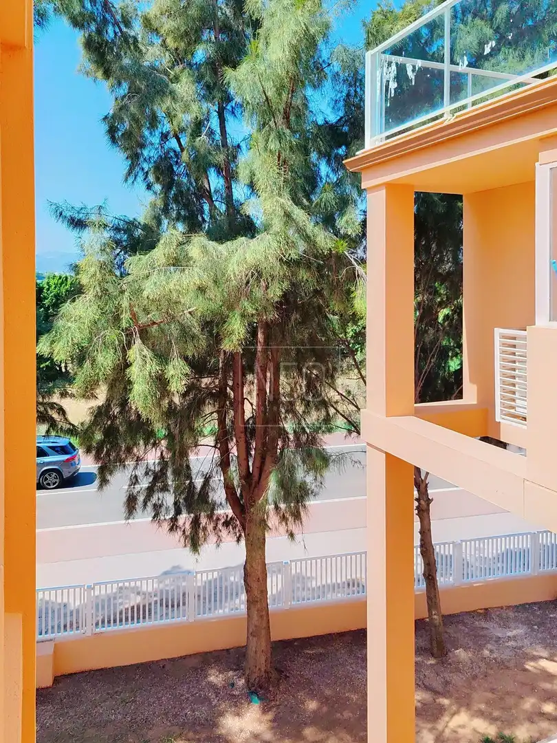 Exterior view of Flat for sale in Dénia  with Air Conditioner, Private garden and Terrace