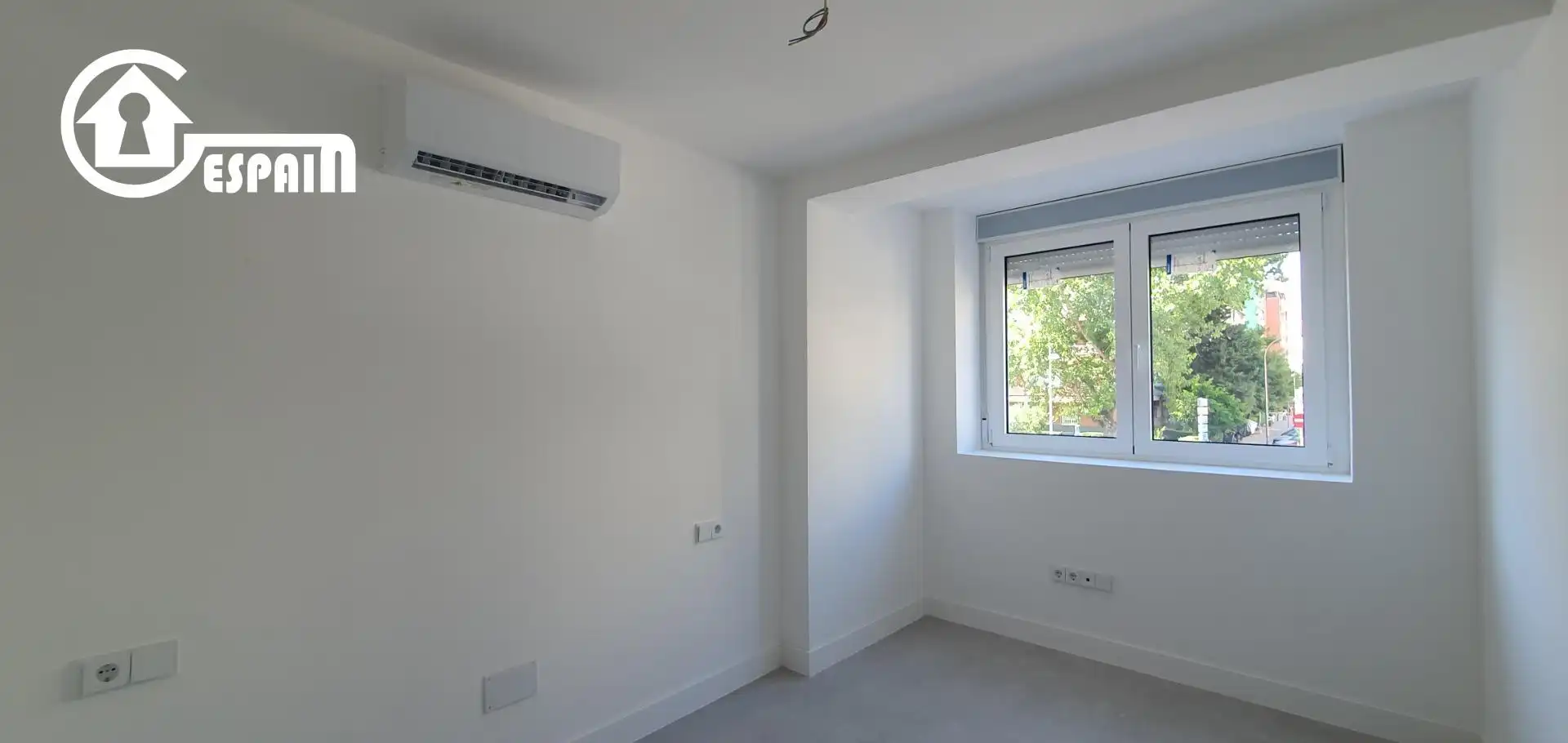 Schlafzimmer von Wohnung zur Miete in Madrid mit Klimaanlage und Heizung