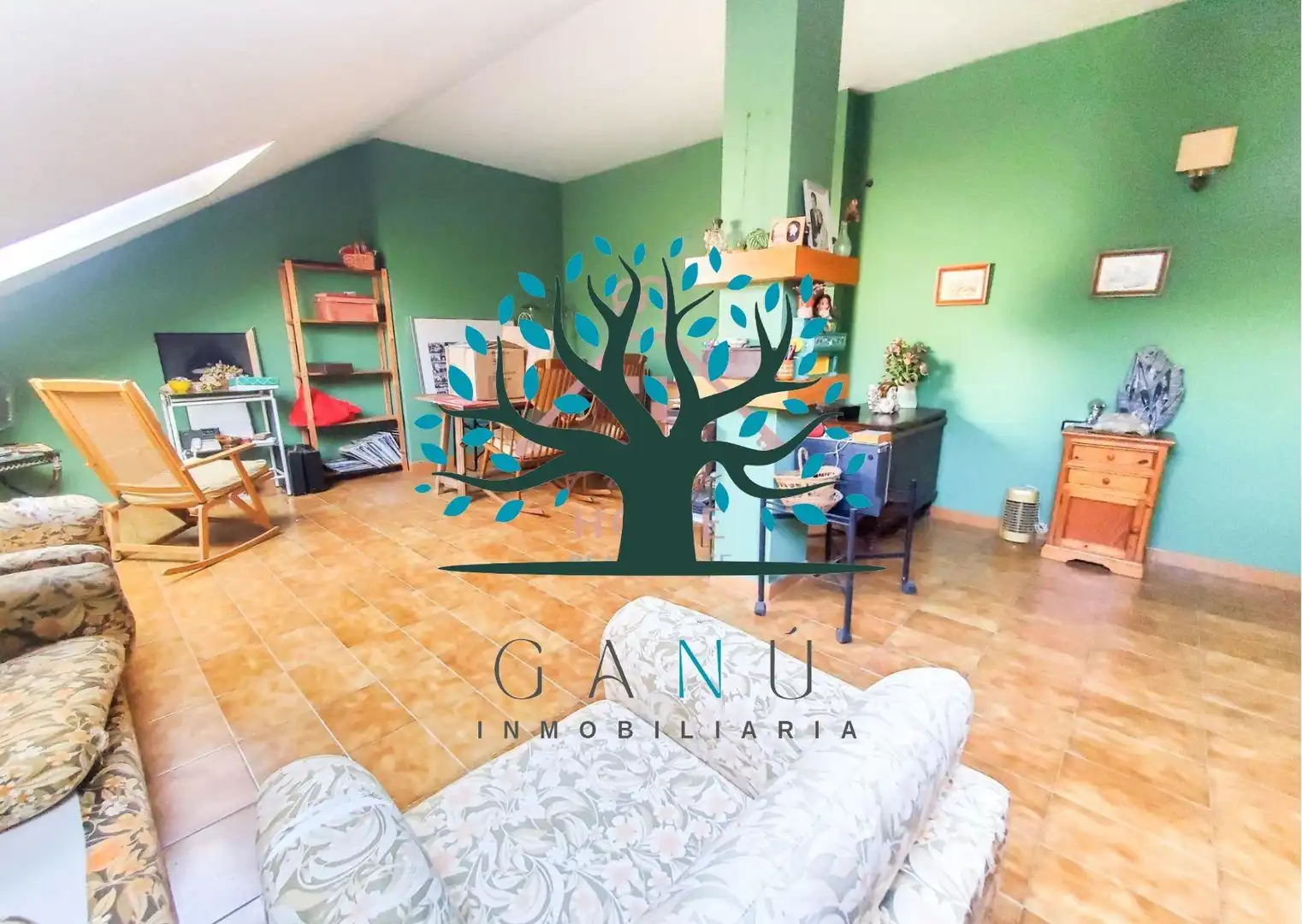 Sala de estar de Planta baja en venta en Mazarrón con Jardín privado, Terraza y Amueblado