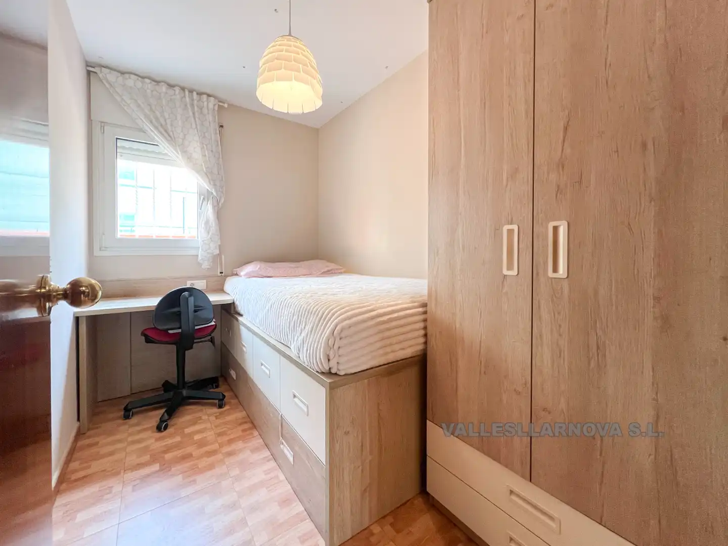 Schlafzimmer von Wohnung zum Verkauf in Polinyà mit Klimaanlage, Heizung und Abstellraum