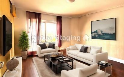 Living room of Flat for sale in  Madrid Capital  with Air Conditioner and Terrace