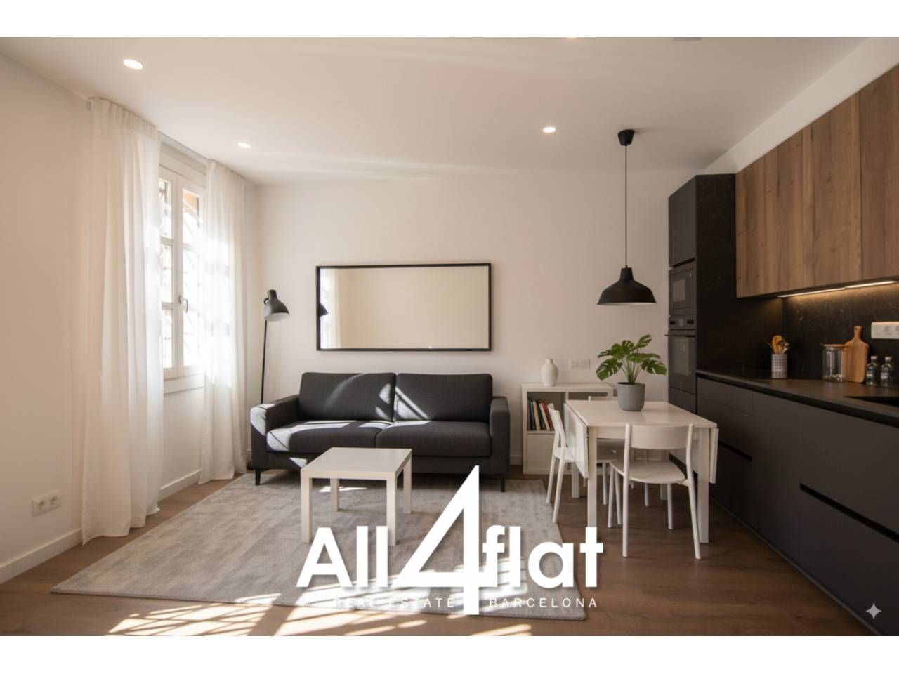 Exterior view of Attic for sale in  Barcelona Capital  with Air Conditioner, Heating and Parquet flooring