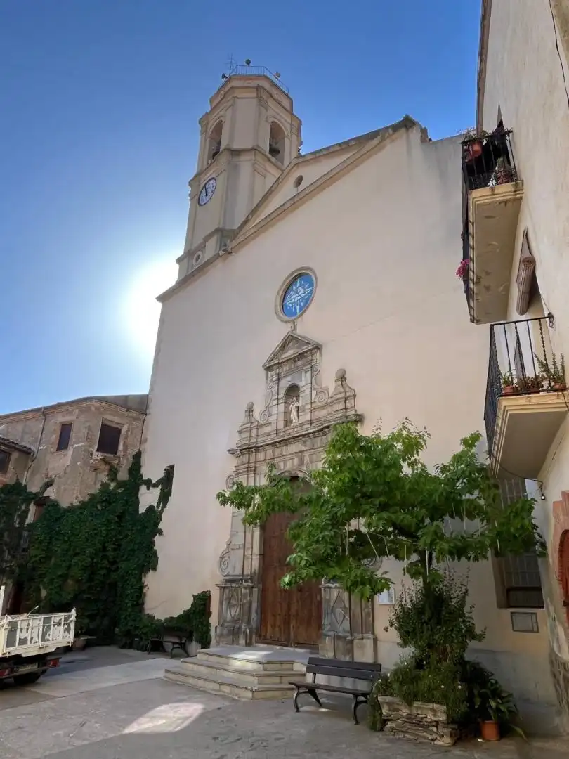 Vista exterior de Casa adosada en venta en Porrera con Terraza