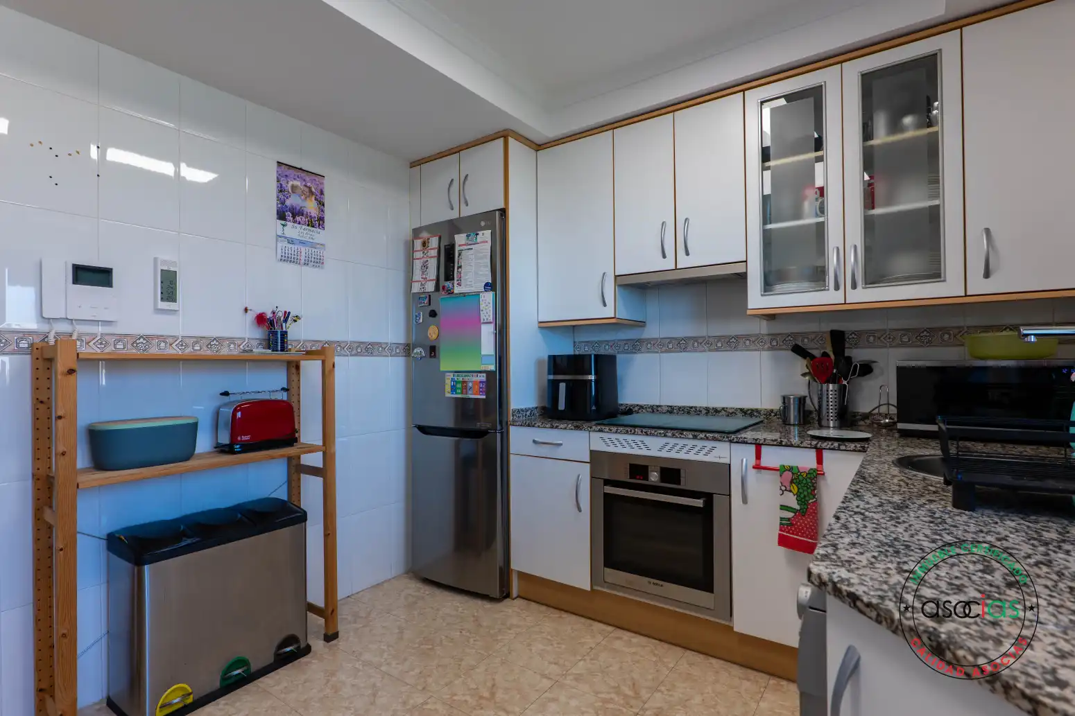 Cocina de Piso en venta en Gijón  con Calefacción, Parquet y Trastero