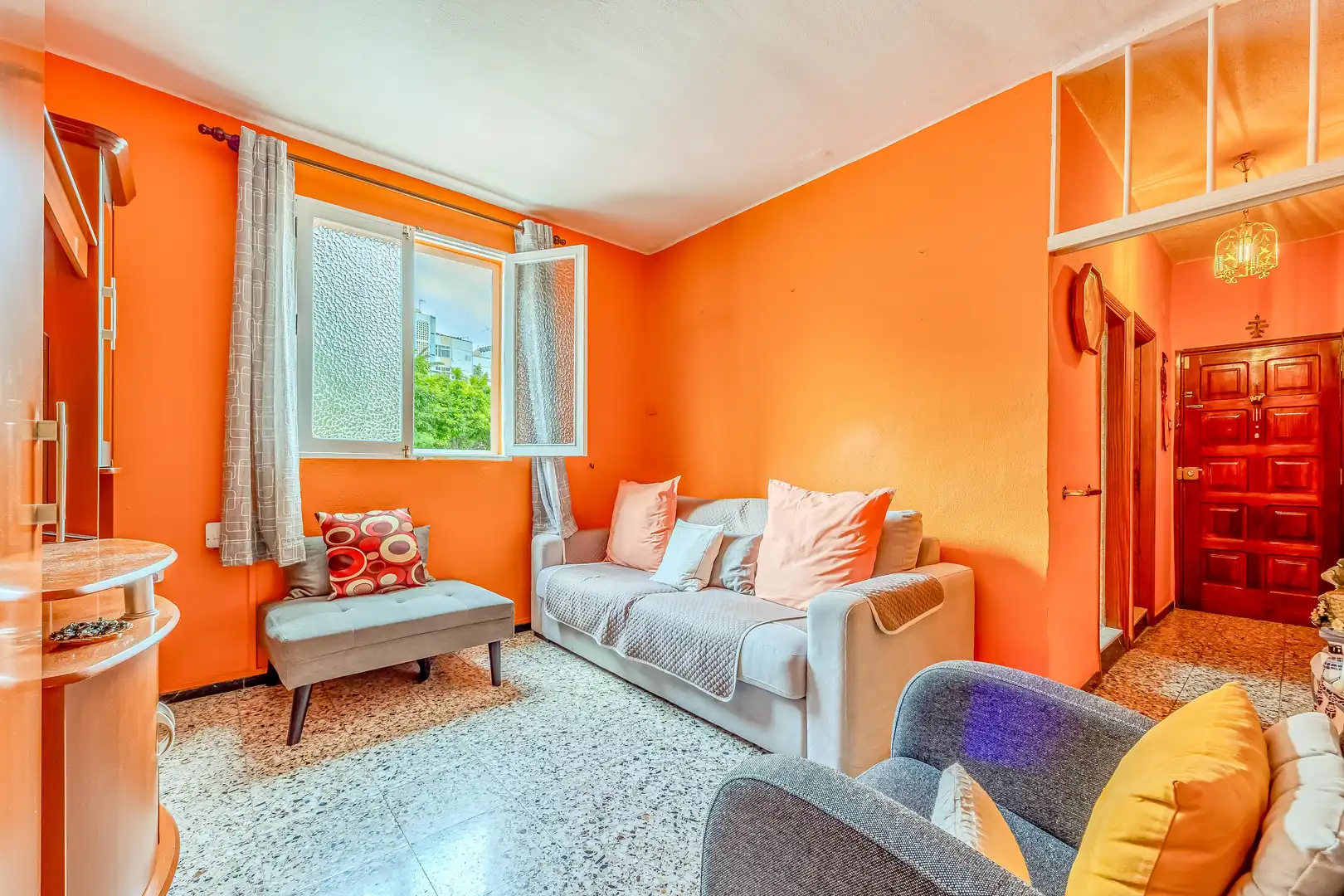 Sala de estar de Piso en venta en Las Palmas de Gran Canaria con Trastero y Amueblado