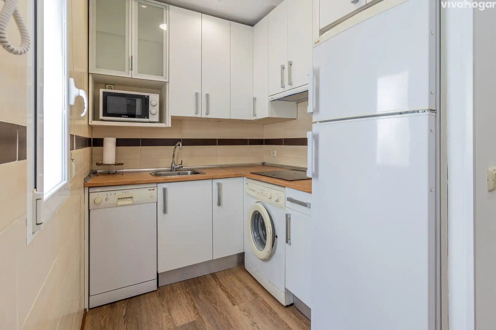 Kitchen of Flat for sale in Madrid  with Air Conditioner, Heating and Furnished
