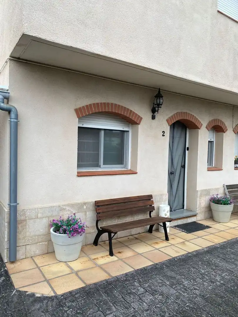 Terrasse von Haus oder Chalet zum Verkauf in Mont-roig del Camp mit Abstellraum und Gemeinschaftspool