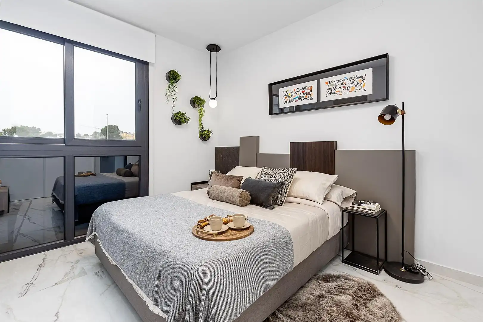Bedroom of Apartments for sale in Orihuela  with Air Conditioner, Private garden and Terrace