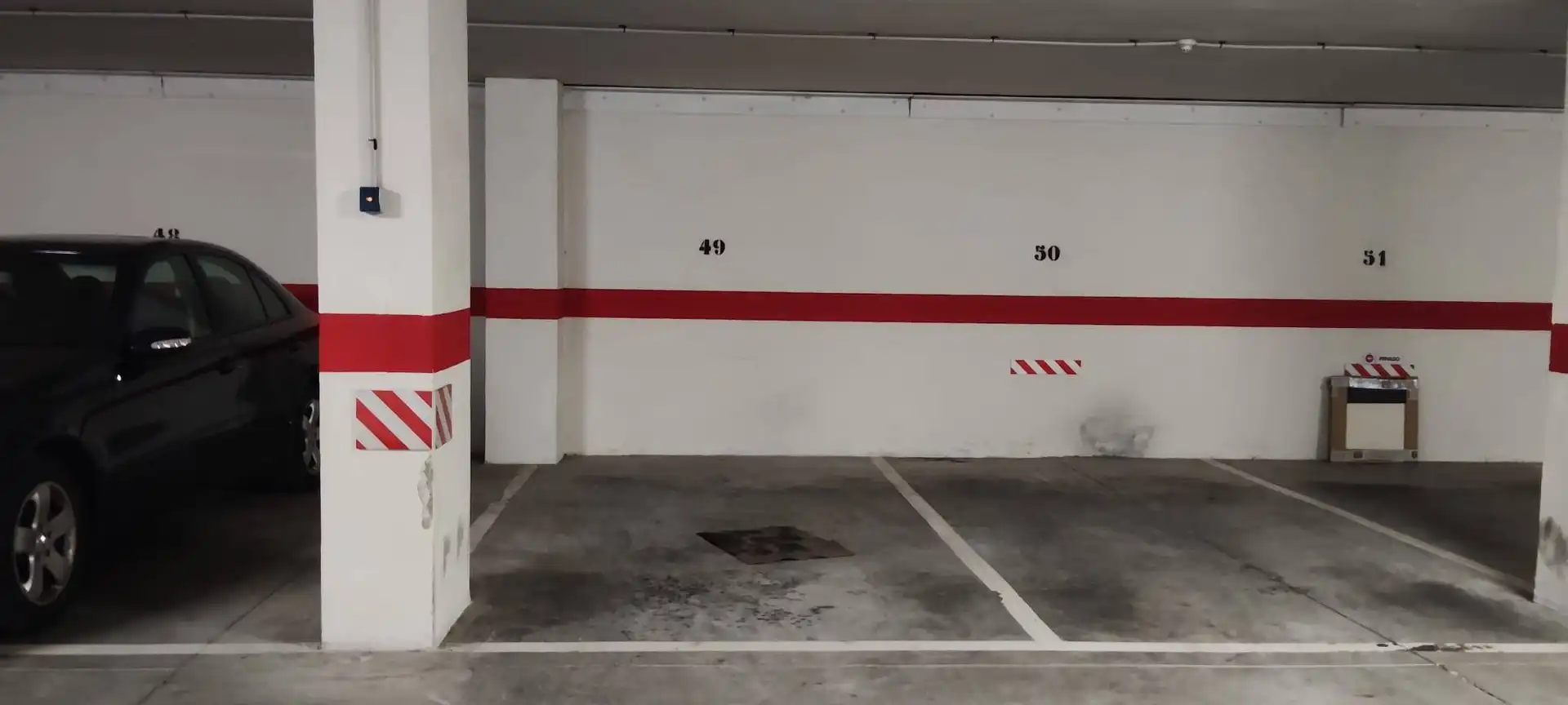 Parking of Flat for sale in Vícar  with Air Conditioner, Heating and Private garden