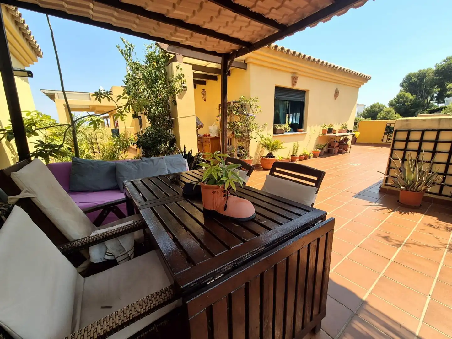 Terrassa de Àtic en venda en Mijas amb Jardí privat, Terrassa i Balcó