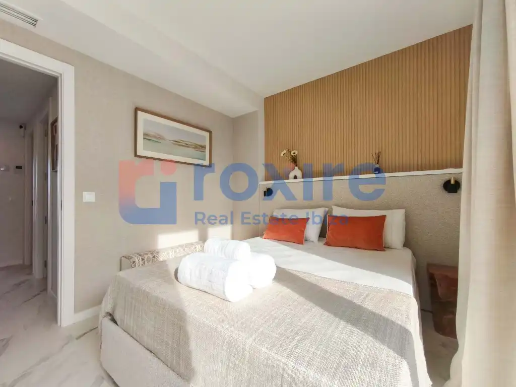 Dormitori de Dúplex de lloguer en Eivissa amb Aire condicionat, Calefacció i Terrassa