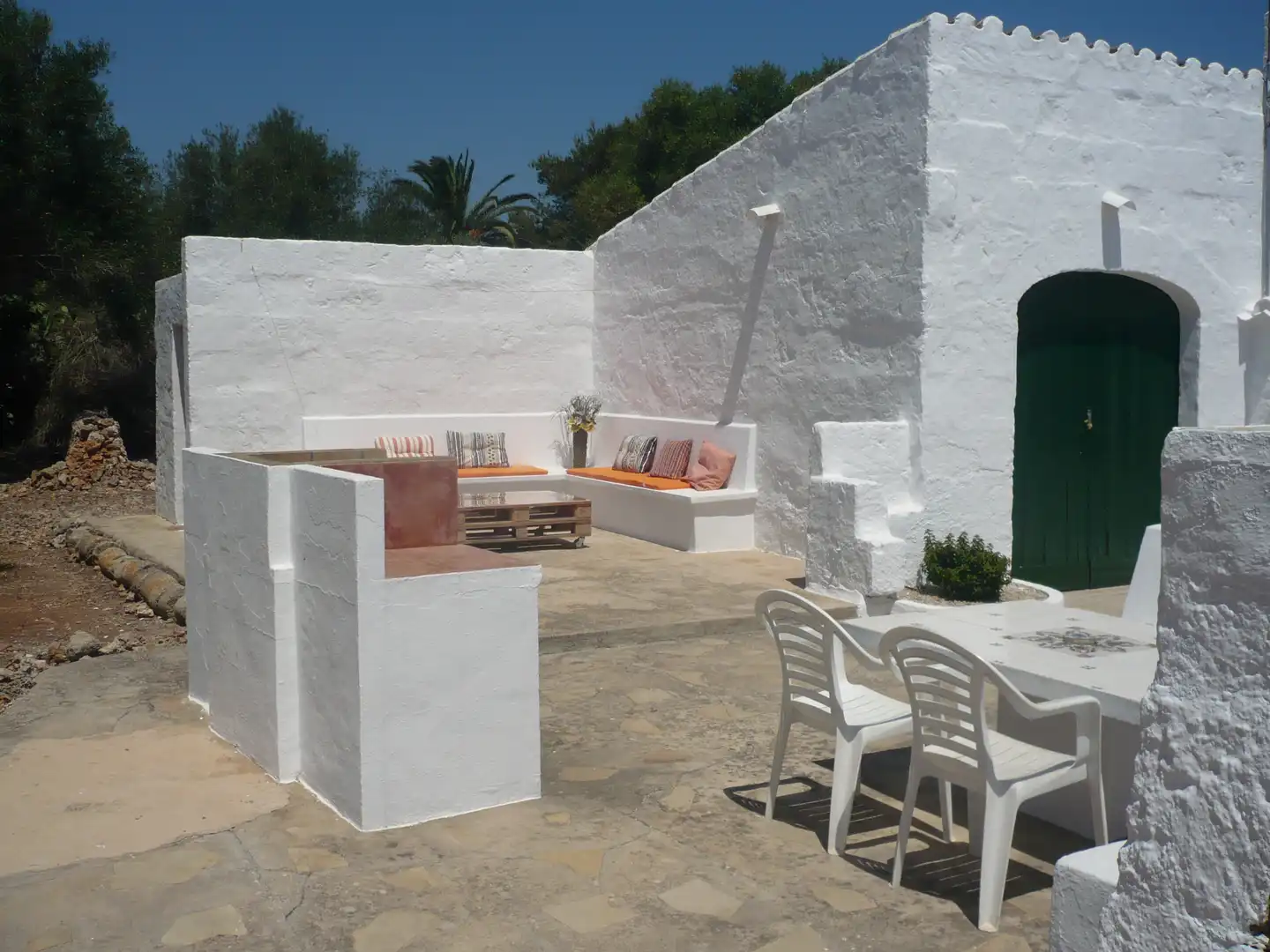 Terrassa de Finca rústica en venda en Maó - Mahón amb Aire condicionat, Calefacció i Jardí privat