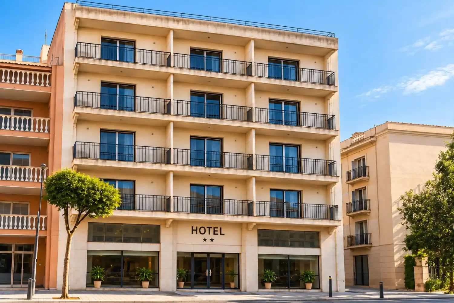 Vista exterior de Edificio en venta en S'Arenal