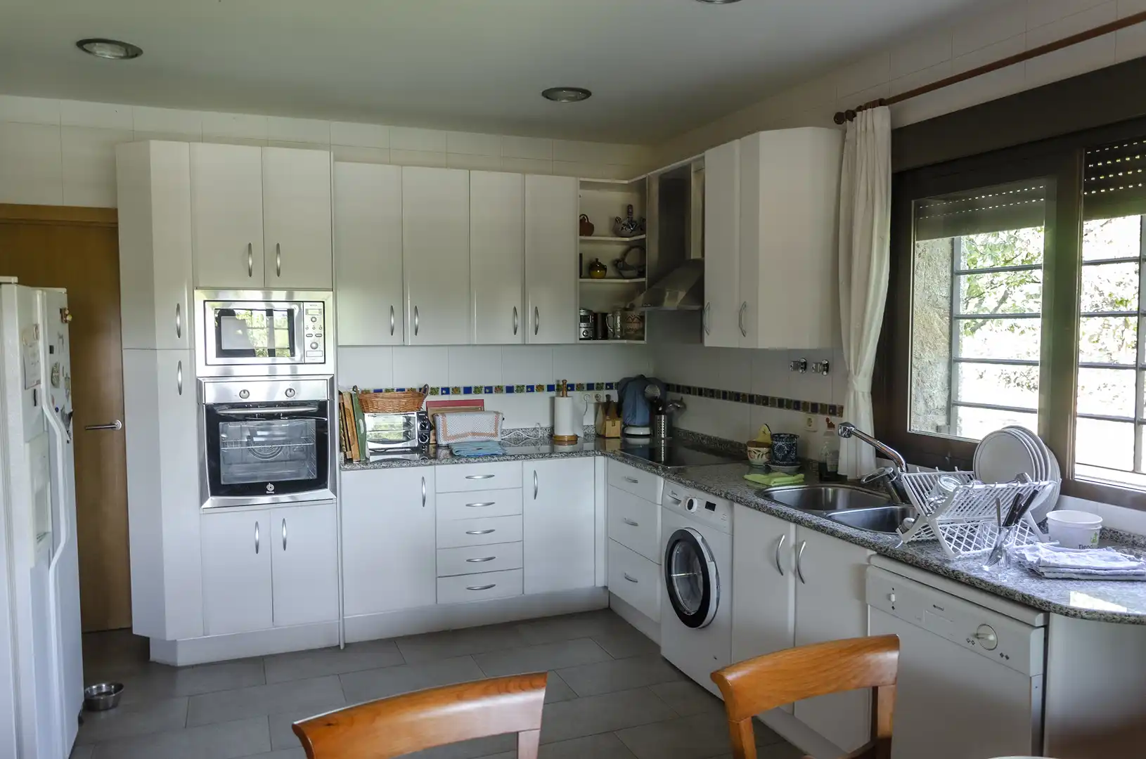 Cocina de Finca rústica en venta en La Adrada  con Jardín privado, Terraza y Piscina