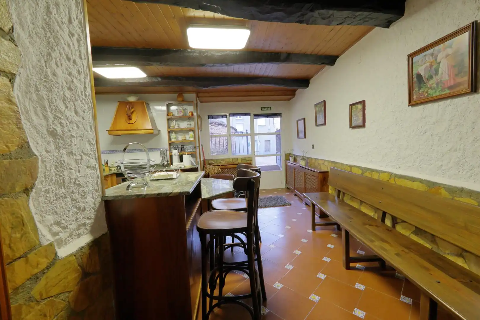 Cocina de Casa adosada en venta en Vega de Espinareda con Calefacción