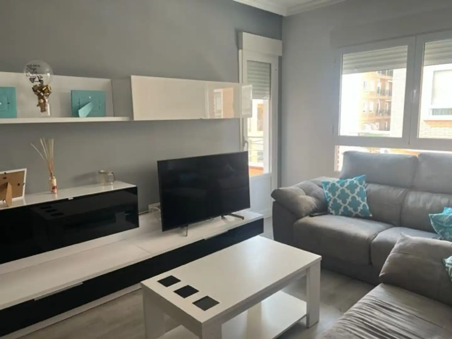 Wohnzimmer von Wohnung zur Miete in Puertollano mit Klimaanlage, Heizung und Möbliert