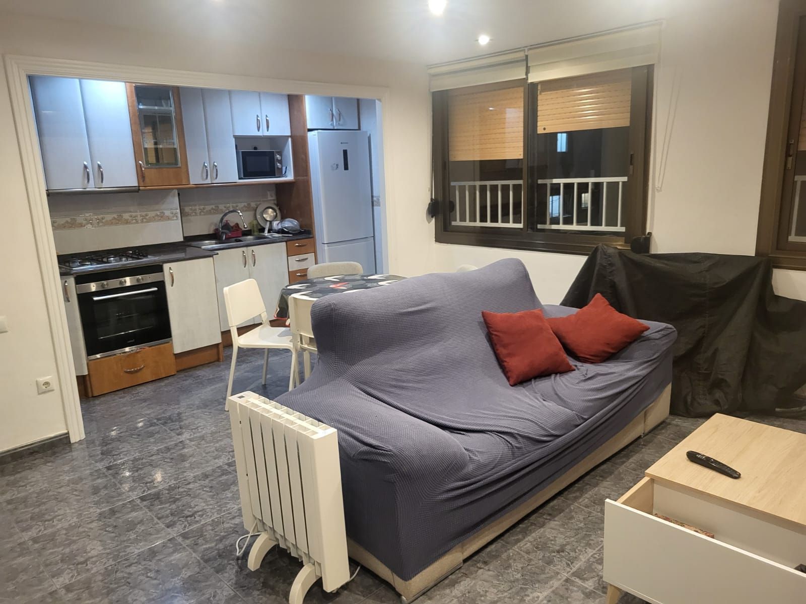 Living room of Flat for sale in Badalona