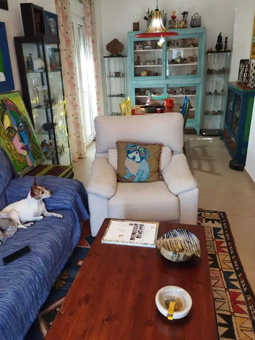 Living room of Detached homes for sale in Sanlúcar de Barrameda  with Air Conditioner, Heating and Terrace