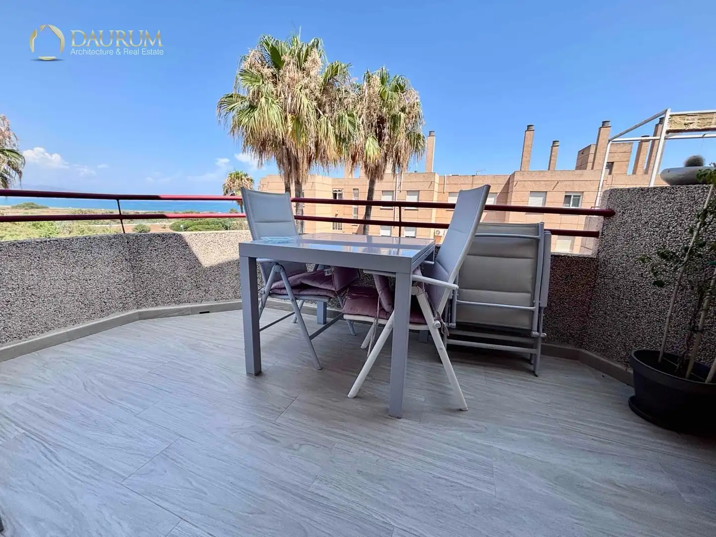 Terrasse von Dachboden zum Verkauf in Málaga mit Klimaanlage, Terrasse und Abstellraum