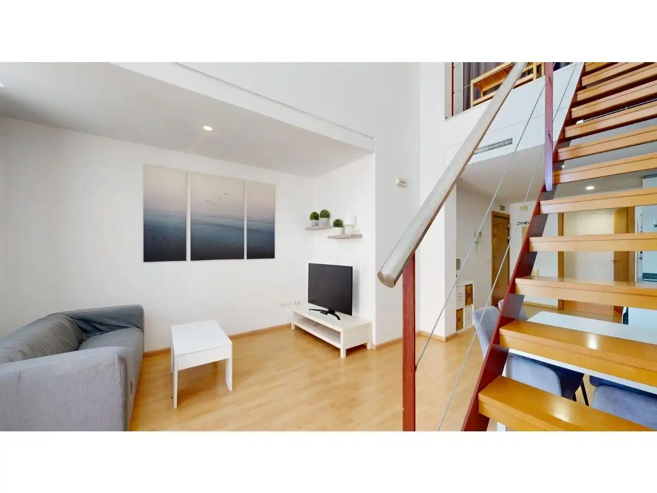 Sala de estar de Loft en venta en Paterna con Aire acondicionado, Calefacción y Trastero