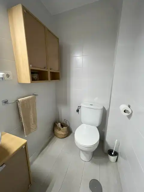 Bathroom of Flat for rent in Alicante / Alacant  with Air Conditioner, Heating and Furnished