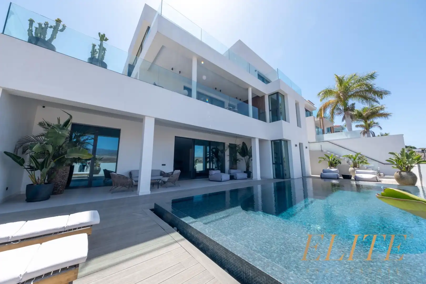 Piscina de Casa o chalet en venta en San Bartolomé de Tirajana con Aire acondicionado, Jardín privado y Terraza