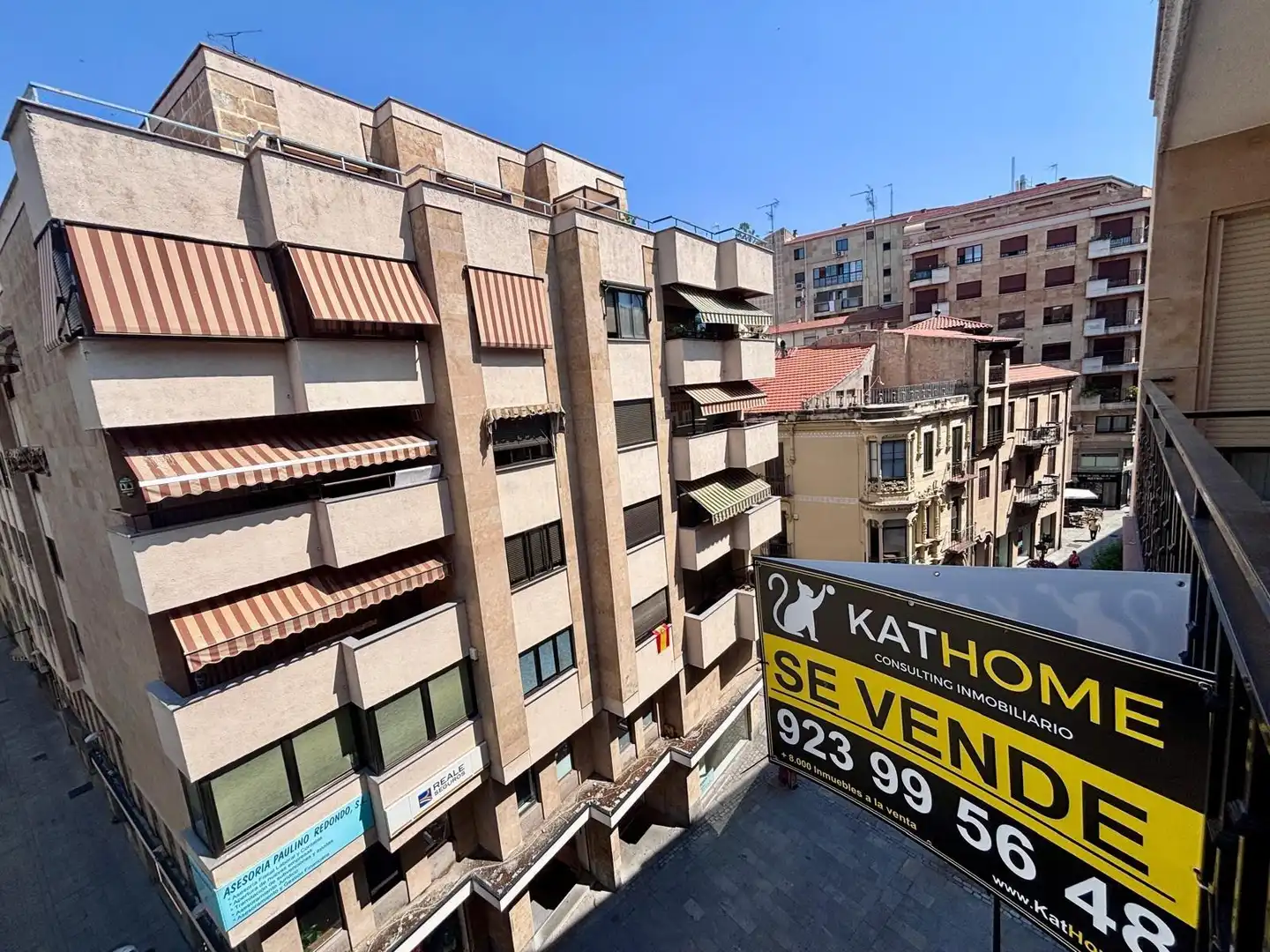 Außenansicht von Wohnung zum Verkauf in Salamanca mit Heizung, Parkett und Möbliert