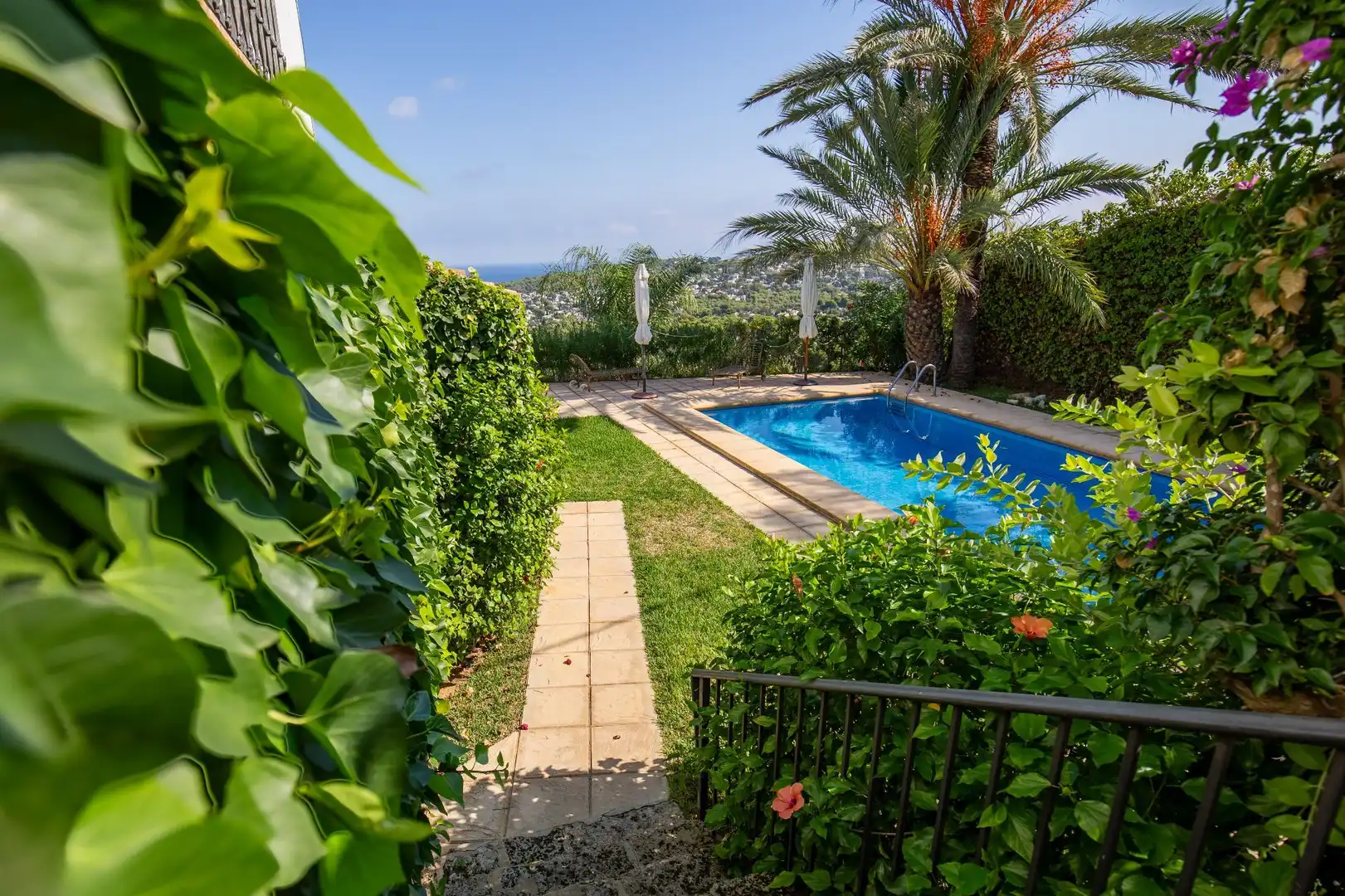 Garden of Houses for sale in Jávea / Xàbia  with Heating, Private garden and Terrace