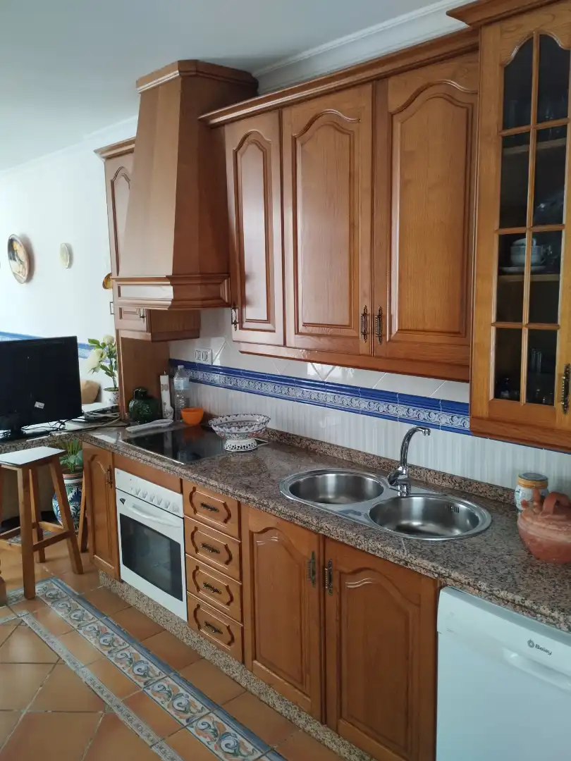 Cuina de Casa o xalet en venda en Los Santos de Maimona amb Traster i Moblat