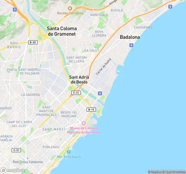 Exterior view of Residential for sale in Badalona