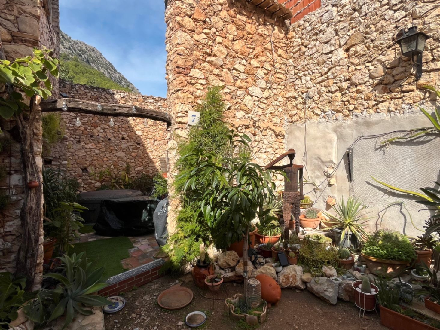 Jardín de Finca rústica en venta en Sagra con Calefacción y Terraza