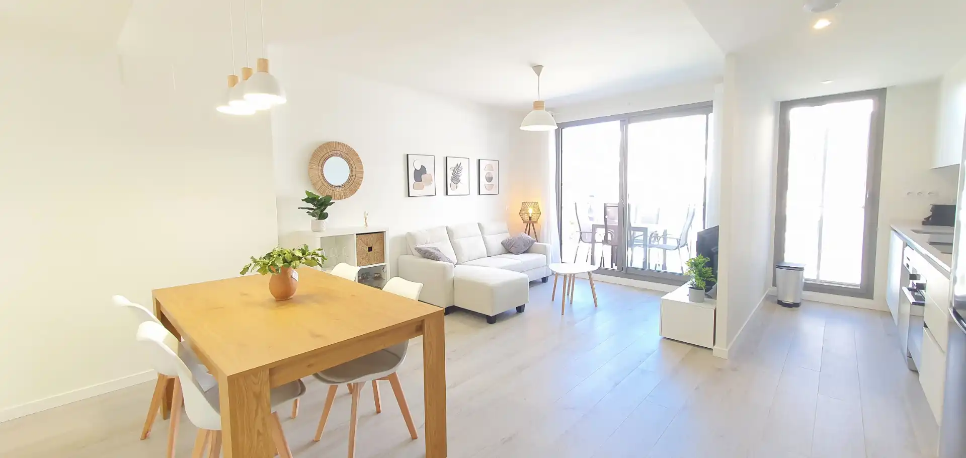 Living room of Apartments for rent in Dénia  with Air Conditioner, Heating and Terrace