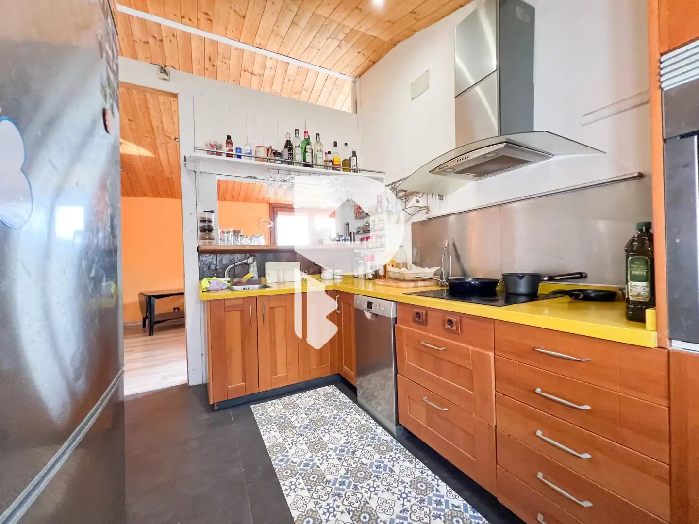 Cocina de Casa o chalet en venta en Vallirana con Aire acondicionado, Calefacción y Jardín privado