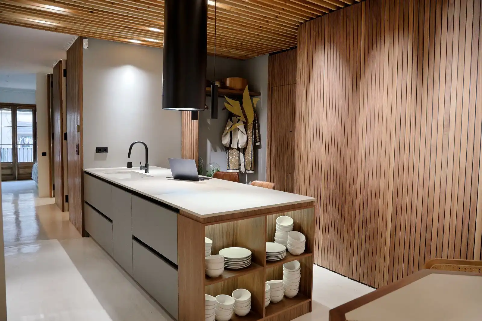 Cocina de Piso en venta en Barcelona con Aire acondicionado, Calefacción y Terraza