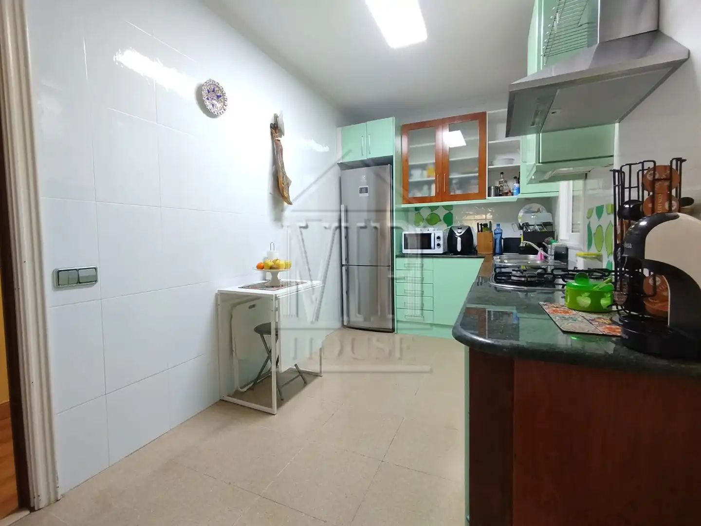 Cocina de Piso en venta en Badalona con Aire acondicionado y Amueblado